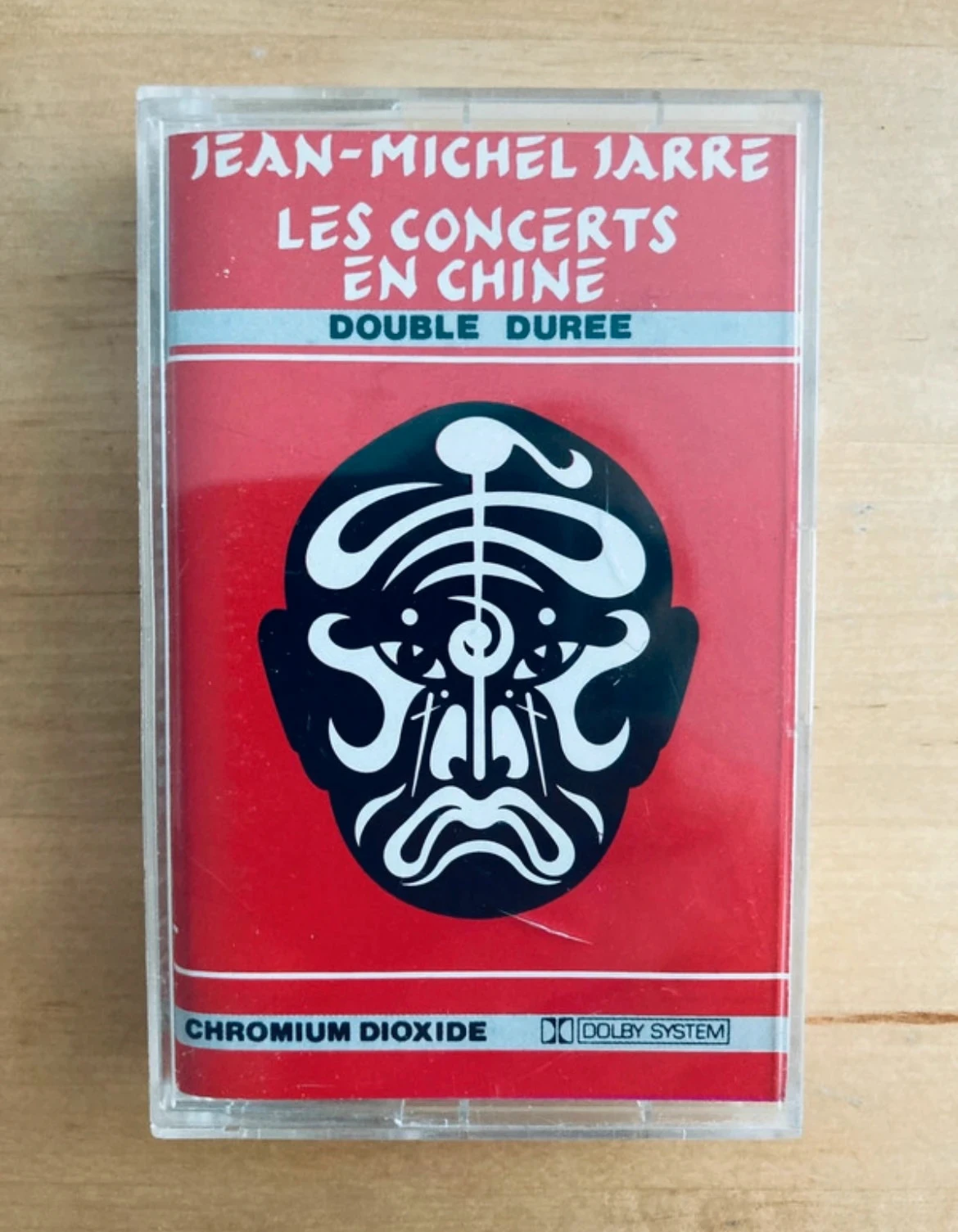 Cassette audio Jean-Michel Jarre Les concerts en Chine.